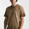 t-shirt in cotone cammello old men Grifoni - 6