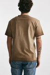 t-shirt in cotone cammello old men Grifoni - 4
