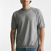 t-shirt in maglia cotone grigio men Grifoni - 6