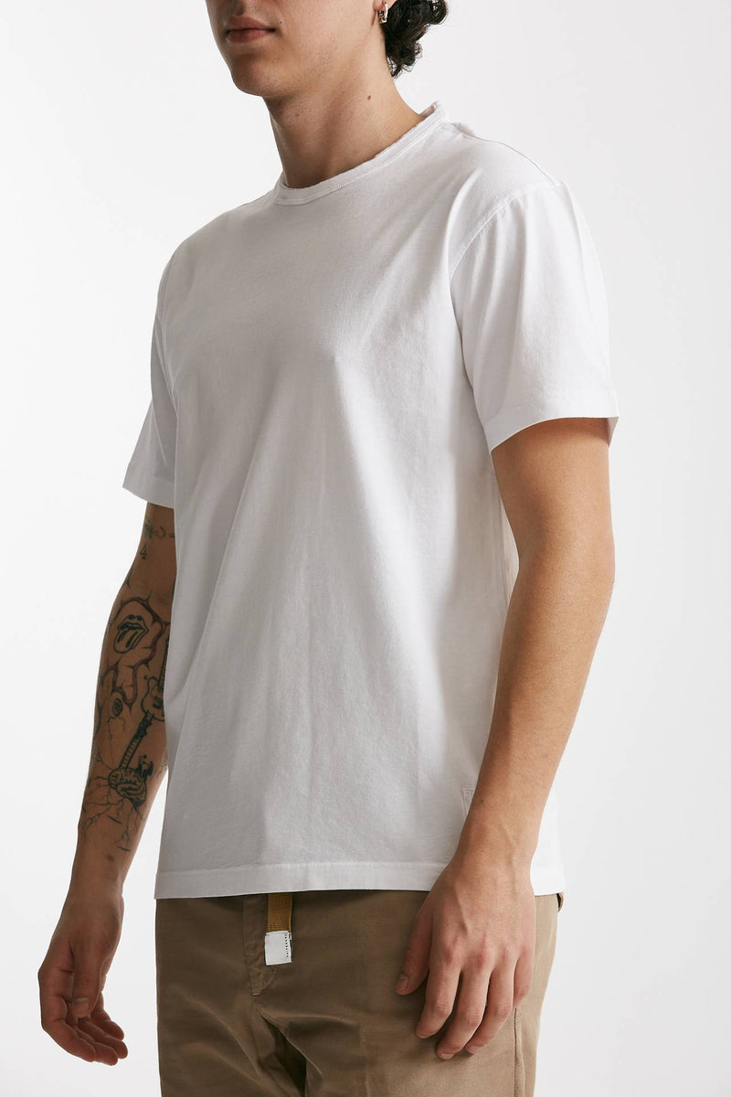 t-shirt in cotone bianco men Grifoni - 4