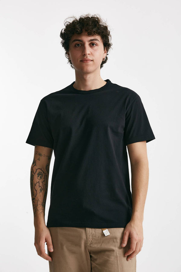 t-shirt in cotone nero men Grifoni