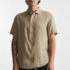 camicia in lino beige men Grifoni - 7