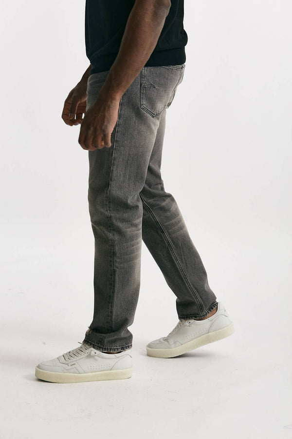 jeans arrow cotone grigio fermo stone washed men Grifoni