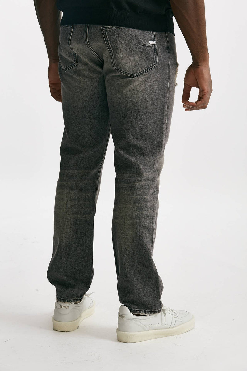 jeans arrow cotone grigio fermo stone washed men Grifoni - 3