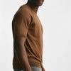 t-shirt in maglia cotone cammello men Grifoni - 6