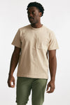 t-shirt in cotone “doppio” beige men Grifoni - 1