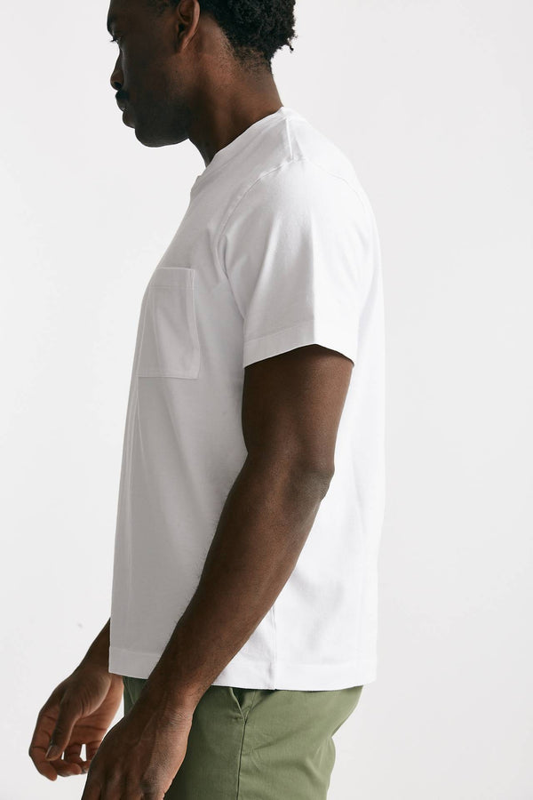 t-shirt in cotone “doppio” bianco men Grifoni