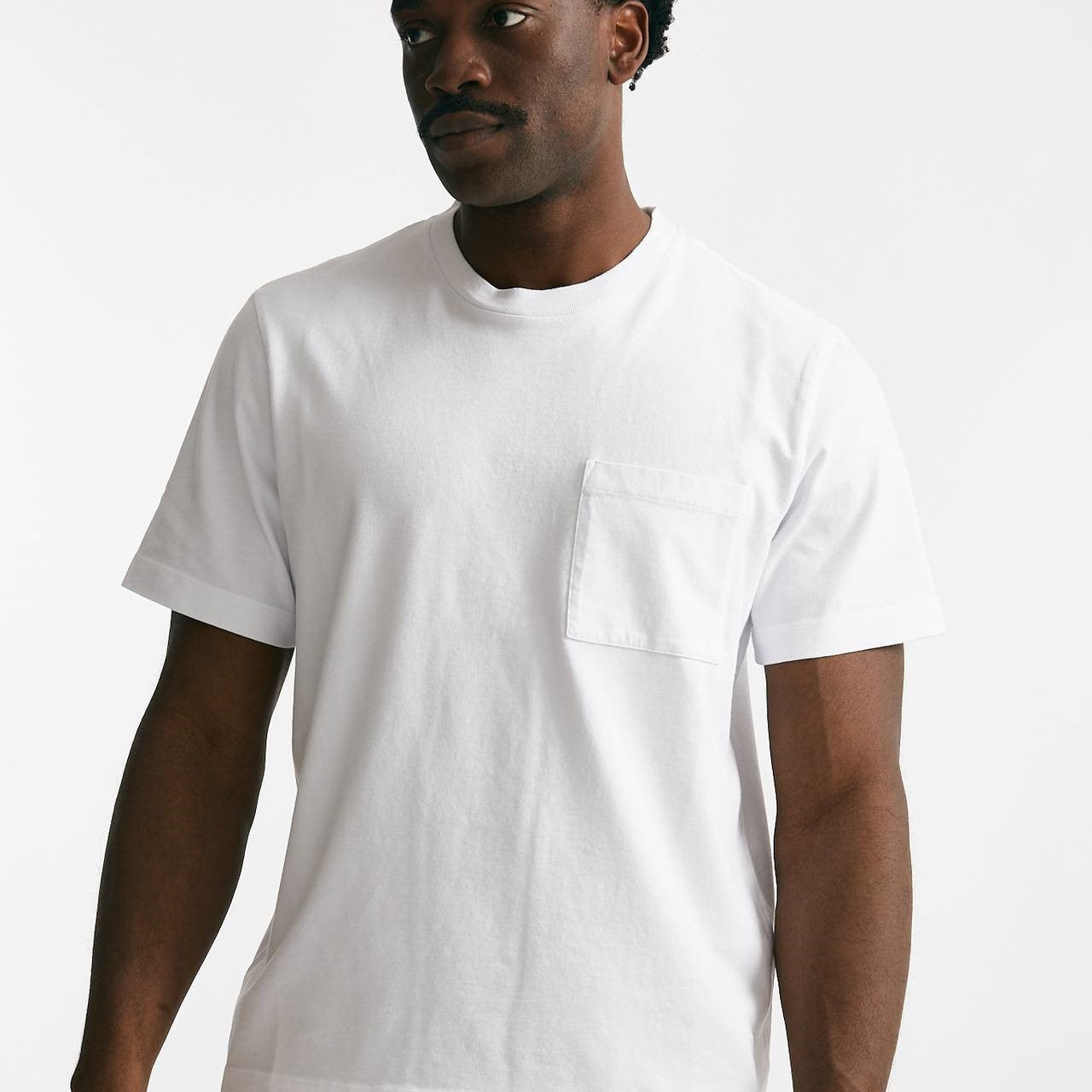 t-shirt in cotone “doppio” bianco men Grifoni - 6