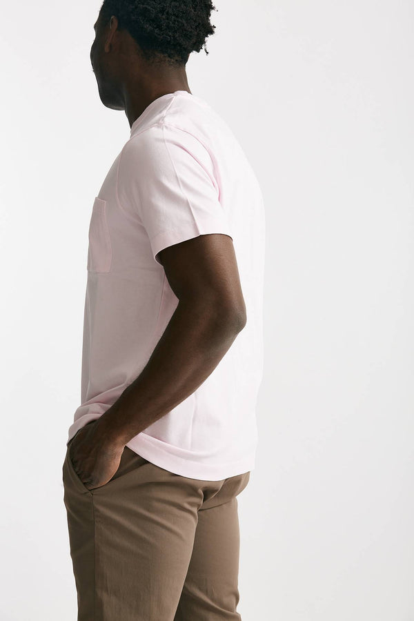 t-shirt in cotone “doppio” rosa men Grifoni
