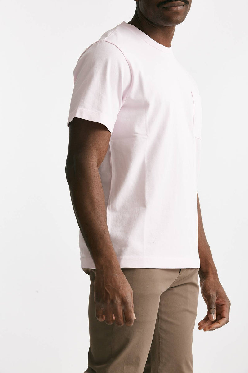 t-shirt in cotone “doppio” rosa men Grifoni - 4