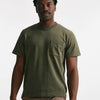 t-shirt in cotone “doppio” verde militare men Grifoni - 6