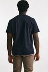 t-shirt in cotone “doppio” blu men Grifoni - 3