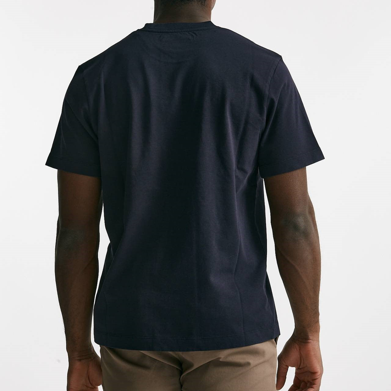 t-shirt in cotone “doppio” blu men Grifoni - 6