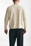 maglia in cotone lino e e poliestere beige men Grifoni - 3