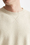 maglia in cotone lino e e poliestere beige men Grifoni - 5