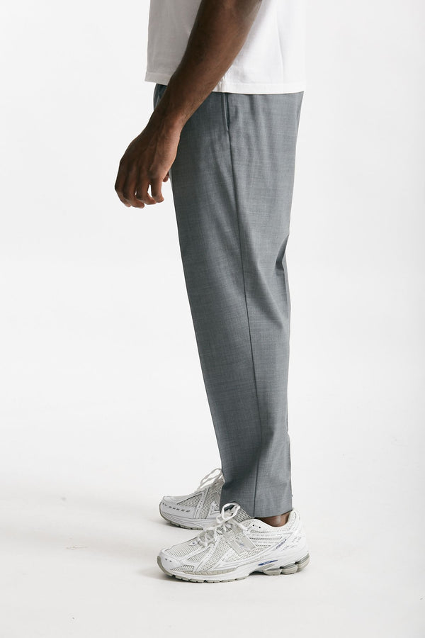 pantalone in misto lana stretch grigio men Grifoni
