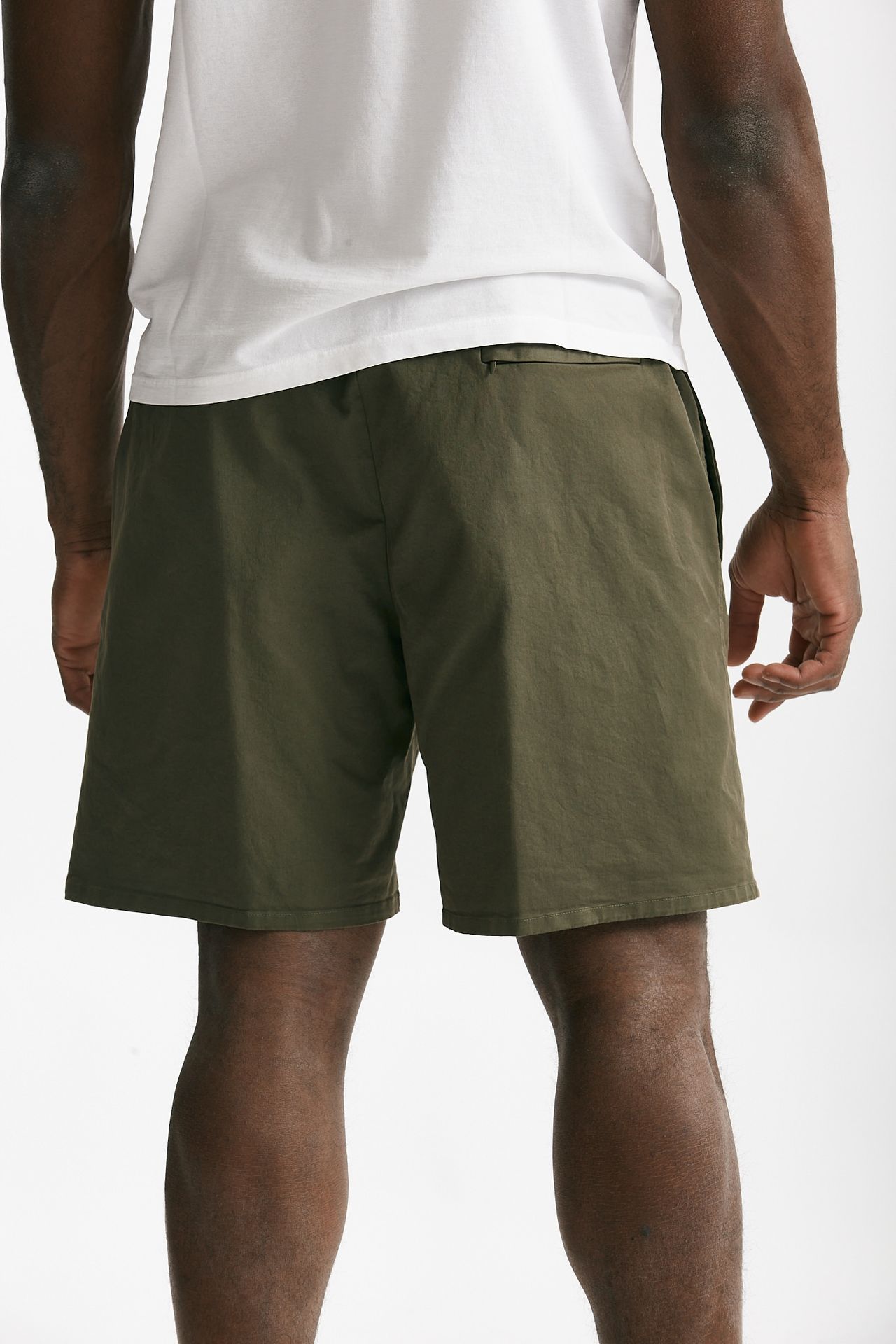 bermuda in cotone stretch verde militare men Grifoni - 3