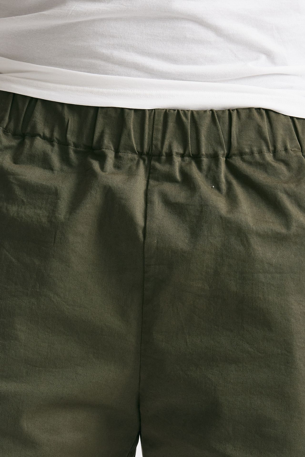 bermuda in cotone stretch verde militare men Grifoni - 4