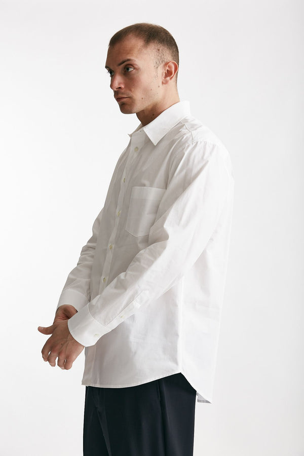 camicia in cotone bianco men Grifoni