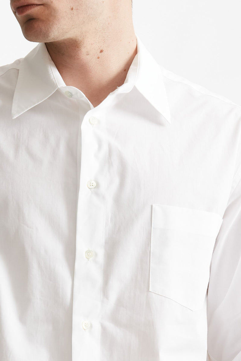 camicia in cotone bianco men Grifoni - 5