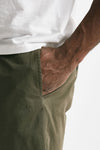 pantalone in cotone stretch verde militare men Grifoni - 6