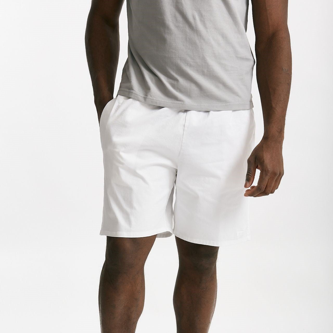 bermuda in cotone stretch bianco men Grifoni - 8