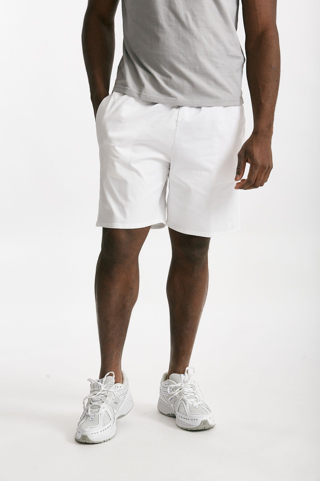 bermuda in cotone stretch bianco men Grifoni - 1