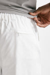 bermuda in cotone stretch bianco men Grifoni - 7