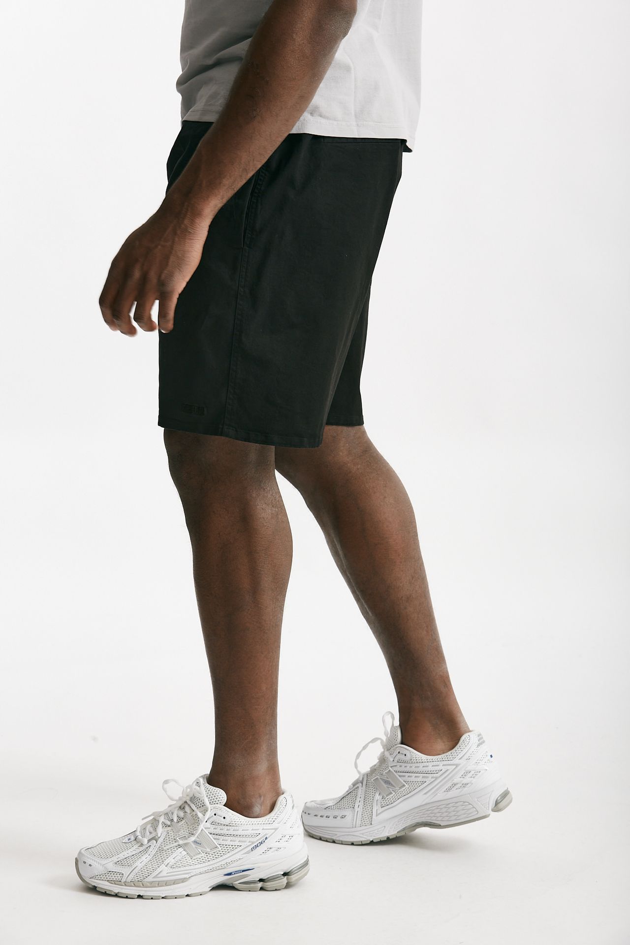 bermuda in cotone stretch nero men Grifoni - 2