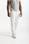 pantalone in cotone stretch bianco men Grifoni - 4