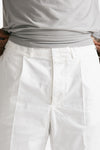 pantalone in cotone stretch bianco men Grifoni - 5