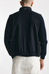 smanicato in micro piuma e jersey di cotone blu men Herno - 3