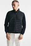 smanicato in micro piuma e jersey di cotone blu men Herno - 5
