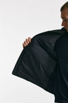 smanicato in micro piuma e jersey di cotone blu men Herno - 8