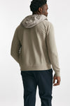 giubbino ibrido micro piuma e jersey di cotone grigio chiaro men Herno - 3