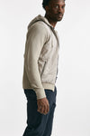 giubbino ibrido micro piuma e jersey di cotone grigio chiaro men Herno - 4
