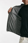 bomber in nylon reversibile blu/grigio men Herno - 5