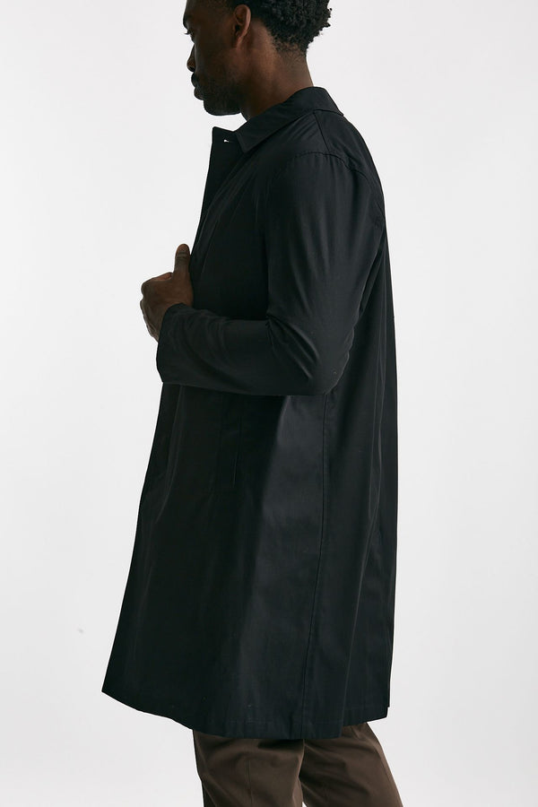 soprabito in cotone nero men Herno
