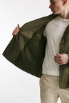 trench corto in cotone verde men Herno - 7