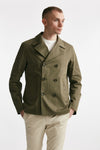 trench corto in cotone verde men Herno - 8