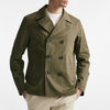 trench corto in cotone verde men Herno - 9