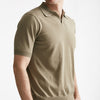 polo in cotone tortora men Hosio - 6