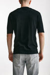 t shirt in cotone nero men Hosio - 3