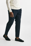 pantalone cotone stretch blu men Incotex - 4