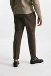pantalone cotone stretch nocciola men Incotex - 4