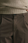 pantalone cotone stretch nocciola men Incotex - 6