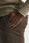 pantalone cotone stretch nocciola men Incotex - 7