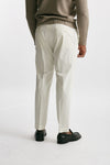 pantalone cotone stretch bianco men Incotex - 3