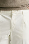 pantalone cotone stretch bianco men Incotex - 5