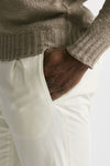 pantalone cotone stretch bianco men Incotex - 6